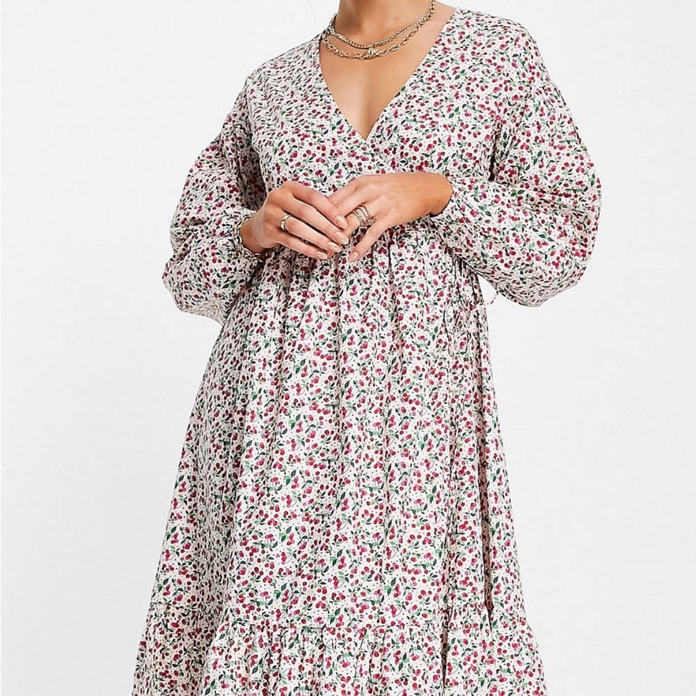 Cherry Long Dress, worn once